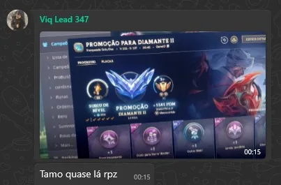 Print da série de promoção para Diamante II