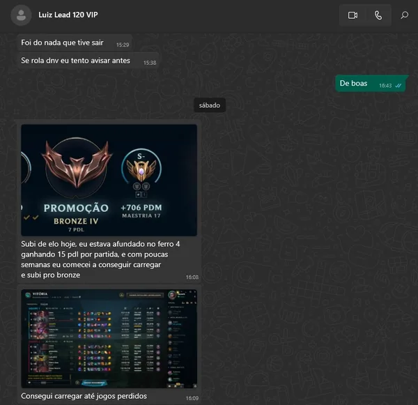 Depoimento de aluno 7